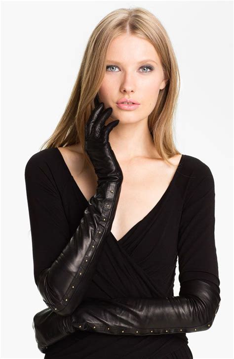 Imagebam Elegant Gloves Leather Gloves Black Leather Gloves