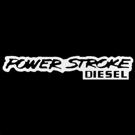 Powerstroke Diesel Decal Sticker