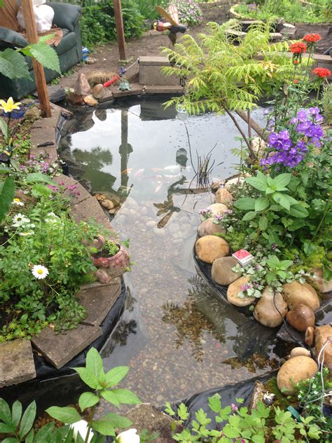 2013 Update This Pond Makes Use Of Recycled Materials Which Is An