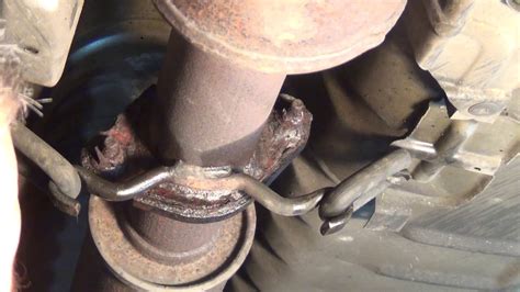 How To Remove Rusted Or Rounded Off Exhaust Bolts Off A Car Truck