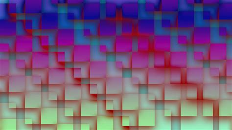 Blue Pink And Light Green Square 4k Hd Abstract Wallpapers Hd