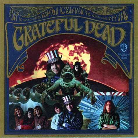 Grateful Dead First Album Decal Old Glory
