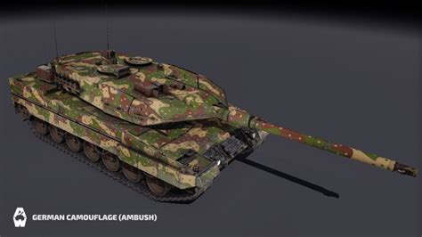 Historical Camouflages German Ambush Armored Warfare Official