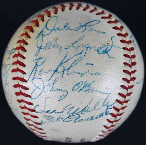 Lot Detail 1956 Pittsburgh Pirates Team Signed Baseball W Roberto