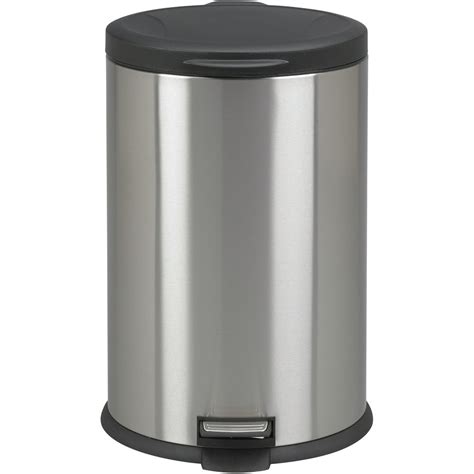 Better Homes And Gardens 105 Gal 40l Stainless Steel Oval Garbage Can