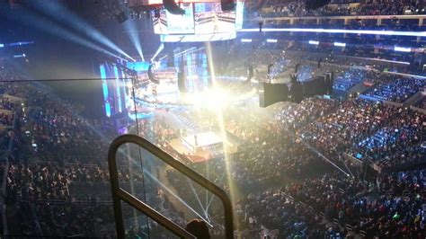 Aj Lee Smackdown Final Wwe Raw Staples Center Youtube