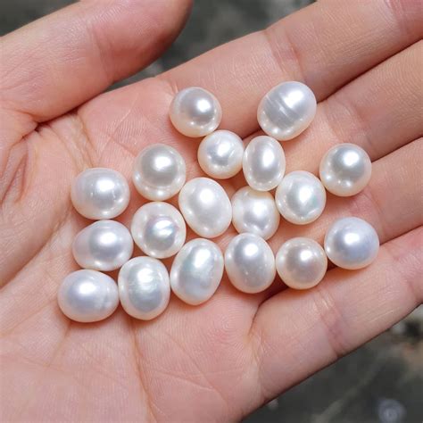 10 11mm Freshwater Pearls Undrilled Natural Pearls Large Etsy