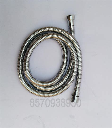 Silver Stainless Steel Shower Tube Dimension Size 1 2 Inch At Rs 55