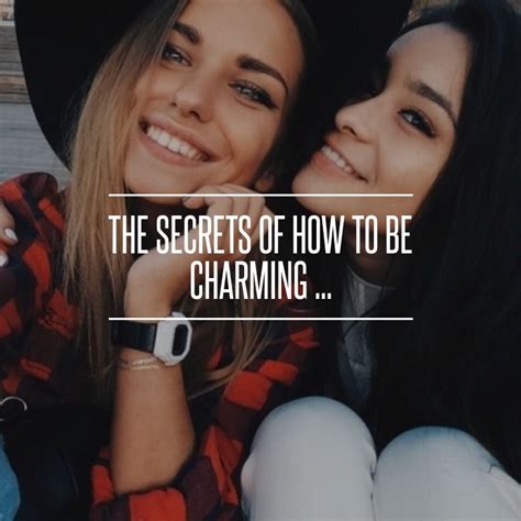The Secrets Of How To Be Charming → Inspiration People The