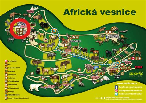 Africká Vesnice Zoo Brno