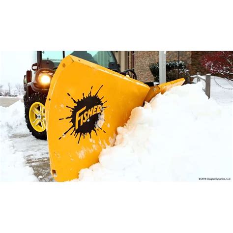 Fisher 6 Trailblazer Steel Utv V Plow Snowplow Oem Fisher