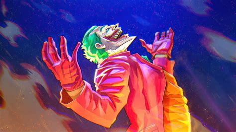 The Joker Laugh 3840x2160 Wallpaper