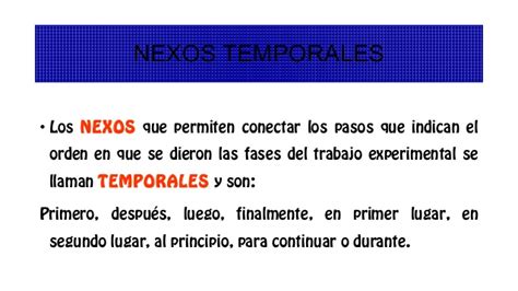 ¿qué son los nexos gramaticales? Escribir un informe de investigación científica para estudiar