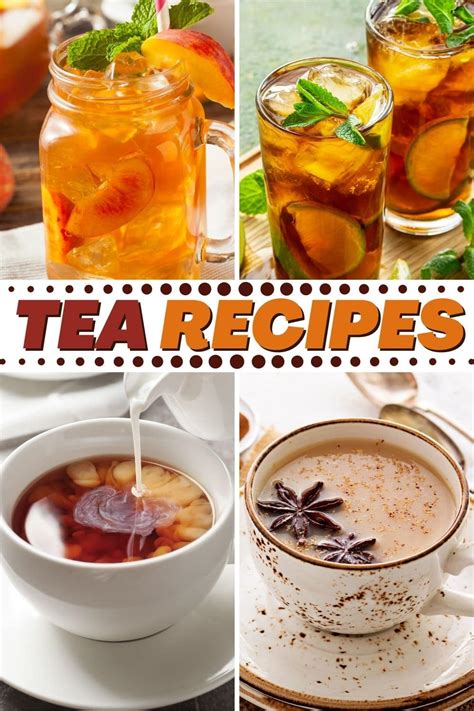 Tea Recipes To Brew At Home Insanely Good