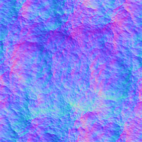 Seamless Water Normal Map Texture Image To U