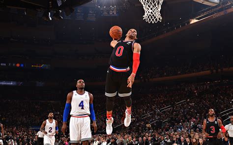 Westbrook Takes Off 2015 Nba All Star Game Espn
