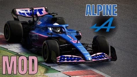 F1 2022 Alpine Skin Mod VRC Formula Alpha 2022 Assetto Corsa