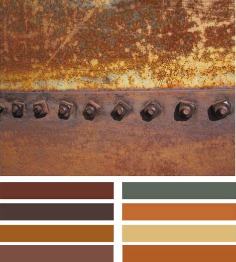 Image Result For Grey Gold Rust Palette Brown Color Schemes Blog