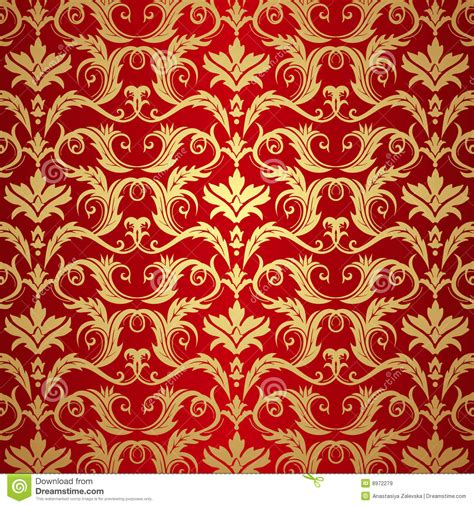 Red And Gold Wallpaper Wallpapersafari