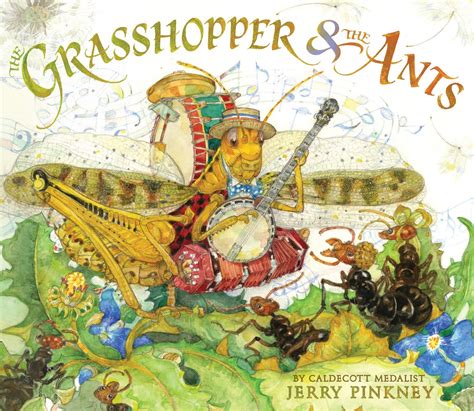 ‘the Grasshopper And The Ants By Jerry Pinkney The Boston Globe