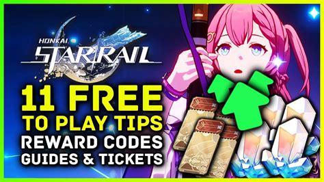 Honkai Star Rail 11 Free To Play Tips Reward Codes Best F2P