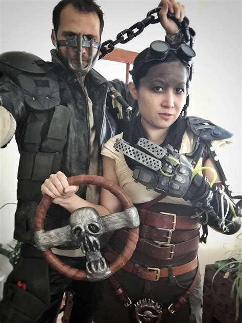 Mad Max Fury Road Halloween 2015 Couples Costume Furiosa Cosplay By