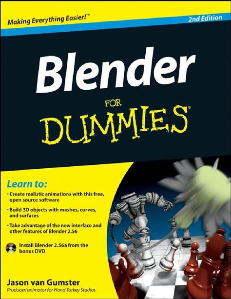 Blender For Dummies | Blender, Book program, Blender tutorial