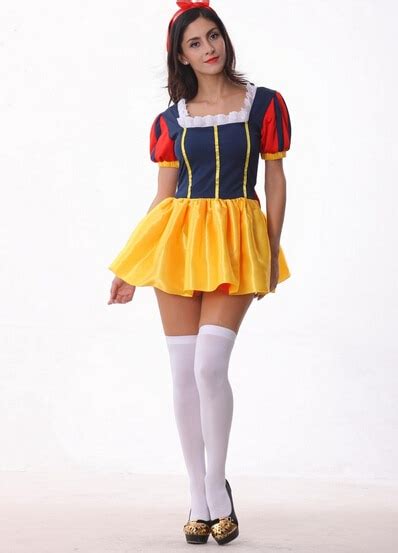 Hot Selling Princess Snow White Costume Fancy Sexy Fashion Dress