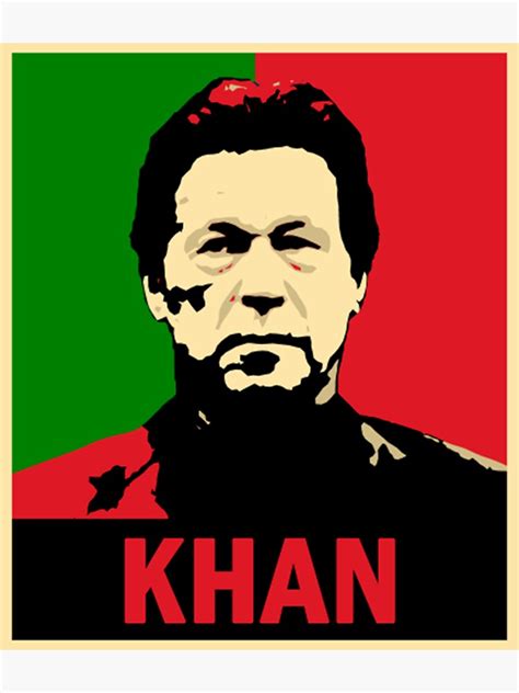 Imran Khan Pti Flag Sticker By Limirei Redbubble