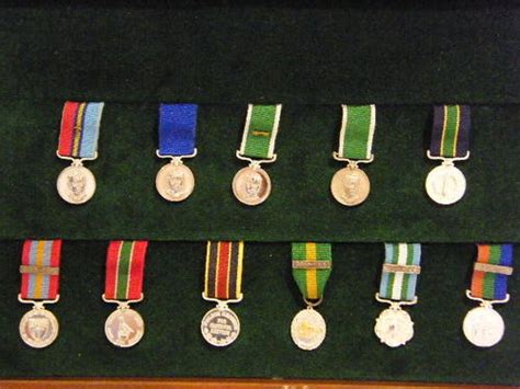 Rhodesia Set Of 45 Rhodesian Honours And Awards Miniature Medals In