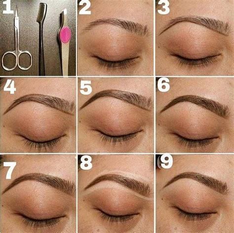 Brow Shaping Tutorials Tips For The Perfect Eyebrow