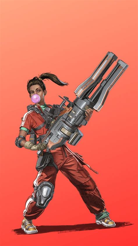 Rampart Apex Legends Ultra Hd Mobile Wallpaper In 2022 Gaming Posters