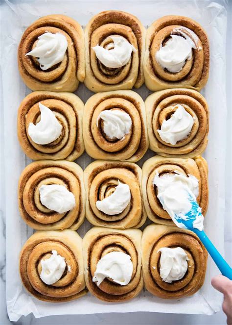 Cinnamon Roll Frosting 5 Ingredients I Heart Naptime