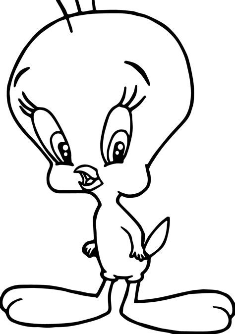 Tweety Christmas Coloring Pages Coloring Pages