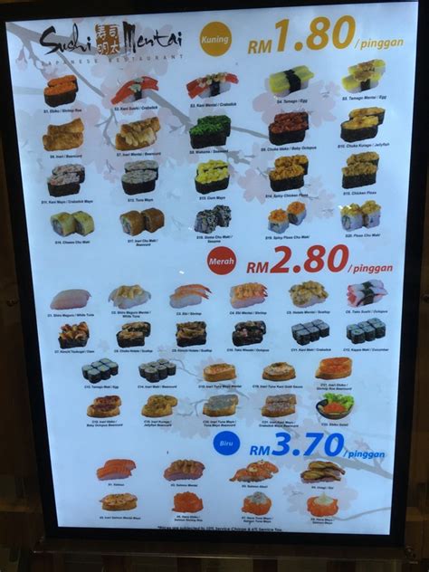 Copyright © 2021 • hashi sushi • wszelkie prawa zastrzeżone • polityka plików cookies. Affordable Sushi Menu in Sushi Mentai Miri - Miri City Sharing