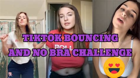 Tiktok Bouncing Boobs And No Bra Compilations Watch Till End Youtube