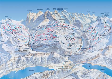 Interlaken Ski Map