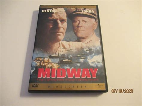 Midway Dvd 1976 Collectors Edition Charlton Heston Henry Fonda