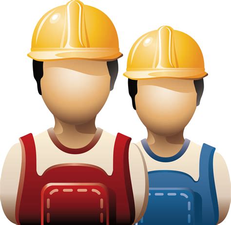 Construction Workers Png Petroleum Laborer Blue Collar Worker Icon
