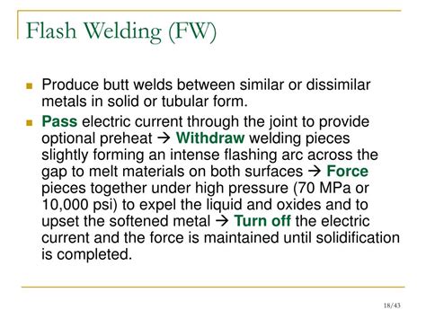 Ppt Chapter 33 Other Welding Processes Brazing And Soldering