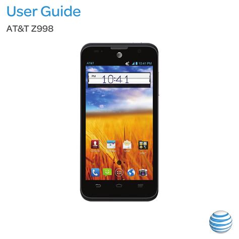 Software update for the at&t z998. ZTE AT Z998 USER MANUAL Pdf Download | ManualsLib