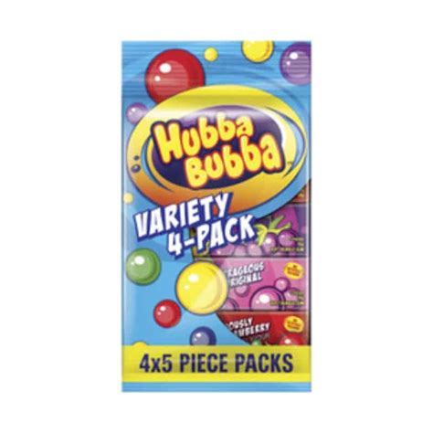 Buy Wrigleys Hubba Bubba Variety Bubble Gum 4 Pack Online Worldwide