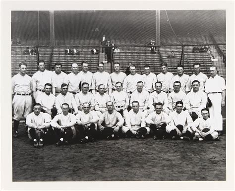 Lot Detail 1927 New York Yankees 16 X 20 Team Photo