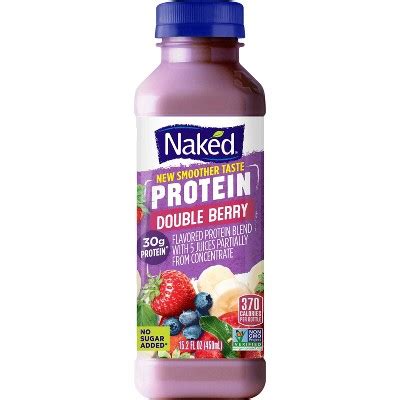 Naked Protein Double Berry Protein Zone Juice Smoothie Fl Oz Target