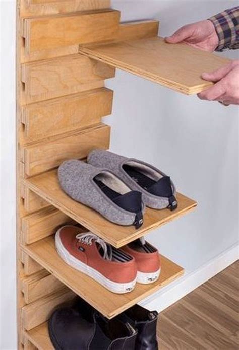 Use these small closet organization ideas to maximize your closet space. 36 Delightful Diy Shoe Rack Design Ideas To Keep Your Shoes Nicely | Closet shoe storage, Shoe ...