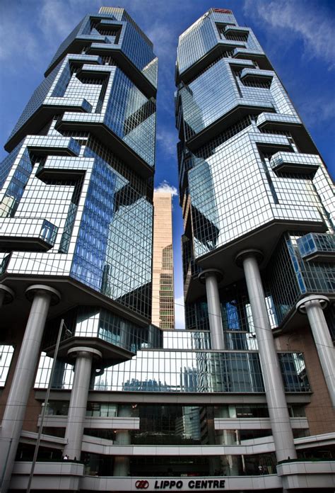 Lippo Center Hong Kong Hong Kong Architecture Futuristic
