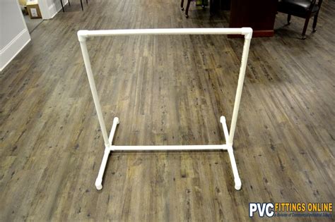 Clothes rack out of pvc pipe. DIY PVC Clothes Rack - Easy DIY with PVC Pipe and Fittings