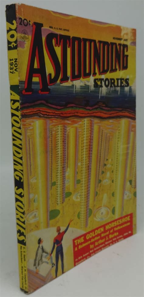 Astounding Stories November 1937 By Arthur J Burks Near Fine 1937 Bookleggers Fine Books