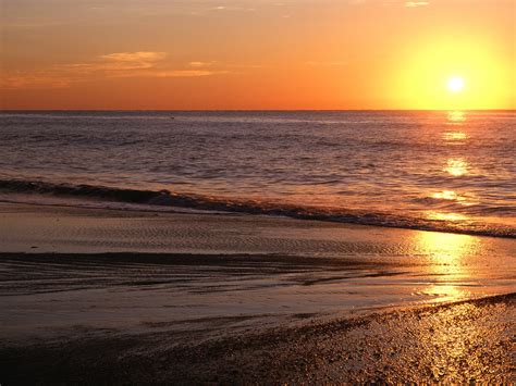 Sunrise Over The Atlantic Myrtle Beach South Carolina Picture Sunrise