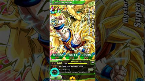 FULLY EXTREME Z AWAKEN DRAGON FIST GOKU Showcase Dbz Dokkan Battle